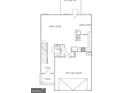 Floorplan featuring a two-car garage, kitchen, dining room, Gathering room, powder room, foyer, and porch at 5389 Tolar Road # 36, South Fulton, GA 30213