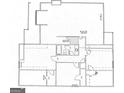 Basement layout featuring a bathroom, stairs, and ample storage space at 340 Brookstone Dr, Carrollton, GA 30116