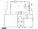 Open-concept floor plan showcasing a spacious layout with a kitchen, living area, and bathrooms at 340 Brookstone Dr, Carrollton, GA 30116
