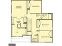 Layout of the home's second floor with primary bedroom, bedrooms #2-4, and a laundry room at 4678 Glore Sw Rd, Mableton, GA 30126
