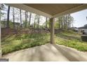 Outdoor patio provides a serene spot for relaxation at 1144 Bluecoat Cir, Hampton, GA 30228