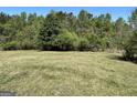 Lush backyard with a well-maintained lawn at 8315 Ridge Rd, Fairburn, GA 30213