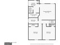 Upstairs floorplan including Primary Bedroom and Bathrooms at 3913 Landgraf Cv, Decatur, GA 30034
