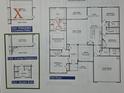 Open concept first floor with options for extended patio, corner fireplace, and Primary bath at 314 Charles Ridge, Dallas, GA 30157