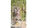 Aerial view of the property highlighting the land and its boundaries at 105 Meadow Spring'S Ct, Locust Grove, GA 30248