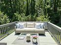 Relaxing outdoor deck area, perfect for entertaining or enjoying nature at 2691 Old South Dr, Jonesboro, GA 30236