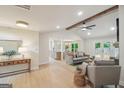 Bright open concept living room features hardwood floors and abundant natural light at 1000 Arbor Forest Sw Way # 1000, Marietta, GA 30064