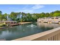Beautiful community view of lake, fountain and recreation pavilion at 27 Lakes Edge Se Dr, Smyrna, GA 30080