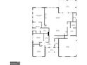 Detailed floor plan showcases the layout of the home, including the placement of bedrooms, bathrooms, living spaces, and the kitchen at 4731 H D Atha Rd, Covington, GA 30014