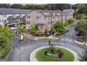 Aerial view of a neighborhood with sidewalks, street lamps, and landscaping at 1112 Cordia Nw Ave, Atlanta, GA 30318