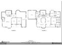 Detailed floor plan showcasing the layout of this 6-bedroom home with garage and balcony at 232 Darwish Dr, Mcdonough, GA 30252