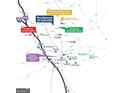 Community map showcases nearby schools, hospitals, recreation centers and shopping destinations at 620 Whitman Ln # 31, Stockbridge, GA 30281