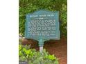 Historical marker for Betony Wood Park, detailing the area's rich history at 9274 Betony Wood Trl, Jonesboro, GA 30236