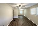 Bright living room featuring new flooring, neutral paint and lots of natural light at 250 Glenrose Sw Cir, Atlanta, GA 30354