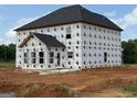 New two-story home with multiple newly installed windows and door wrapped in Tech-Wrap at 252 Old Jackson Rd, Mcdonough, GA 30252