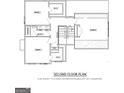 Second floor architectural plan featuring 2 bedrooms, bath and optional space at 1916 King Mill Rd, Mcdonough, GA 30252