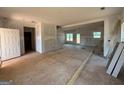 Expansive living room and entryway during construction at 1916 King Mill Rd, Mcdonough, GA 30252