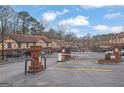 Gated community entrance offering security and a welcoming first impression for residents at 3189 Abbeywood Dr, Decatur, GA 30034