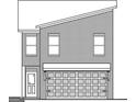 A schematic illustration of a two-story home with a front-facing two-car garage at 4838 Station Lane # 15, Union City, GA 30349