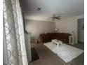 Cozy living room with plush rug, fireplace, and comfortable seating area at 7644 Wrotham Cir, South Fulton, GA 30349