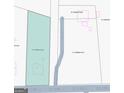An aerial view shows property lines with street and parcel numbers on a sunny day at 224 Fayetteville Rd, Palmetto, GA 30268