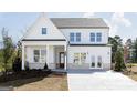Attractive two-story new construction home with a covered porch, craftsman features and professional landscaping at 602 Belshire Dr, Acworth, GA 30102