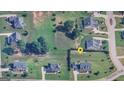 Aerial view showing the property's location in a residential neighborhood at 3008 Brighton Ct, Conyers, GA 30094