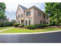 Brick home with well-maintained lawn and established shrubbery at 3519 Preserve Se Dr, Atlanta, GA 30339