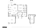 Detailed floor plan showing the layout of the home, including room dimensions at 70 Country Meadows Ln, Covington, GA 30014