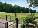 Community dog park with green space and fencing at 1503 Wingate Way # 1503, Sandy Springs, GA 30350