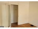 Bedroom with closet and hardwood flooring at 2916 Memorial Se Dr, Atlanta, GA 30317