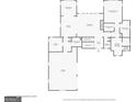 Detailed floor plan showcasing layout of the kitchen, living room, bedrooms, and office for optimal space utilization at 120 Lapis Lake Pt, Fayetteville, GA 30215