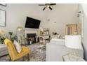 Comfortable living room with a fireplace, light-colored walls, and stylish furnishings creating an inviting space at 1444 Gates Se Cir, Atlanta, GA 30316