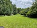 Expansive green lawn with mature trees, offering a serene and private setting at 1470 Dunn Rd, Cumming, GA 30040