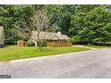 Quiet suburban street with mature trees and well-maintained front lawn at 110 Long Leaf, Peachtree City, GA 30269