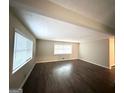 Bright, open living area with new flooring, fresh paint and plenty of natural light at 3456 Spring Cir, Decatur, GA 30032
