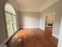 Cozy living room with a decorative fireplace at 2325 Lochinver Sw Ln, Conyers, GA 30094