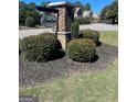 Enclave at Powder Springs community sign is framed by meticulously maintained landscaping and lush green grass at 3810 Equity, Powder Springs, GA 30127
