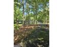 Home surrounded by mature trees and greenery; a long driveway leads to the residence, providing ample parking at 140 Dixie Ln, Covington, GA 30014
