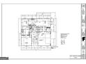 Detailed first floor plan showing layout including kitchen, Gathering room, dining, and garage spaces at 125 Seymour Place, Fayetteville, GA 30214