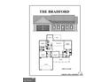 Layout for 'The Bradford' featuring spacious first floor with dining, Gathering room, kitchen, patio, and Primary suite at 1186 Cross Plains Rd, Carrollton, GA 30116