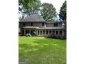 A beautiful back porch with backyard at 4887 Winterview Ln, Douglasville, GA 30135