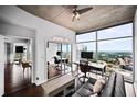 Home office with city views and built-in workspace at 3324 Peachtree Ne Rd # 2718, Atlanta, GA 30326