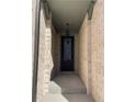 Covered entryway with brick columns and decorative lighting at 5015 Renvyle Dr. (Lot 12) Dr, Atlanta, GA 30339