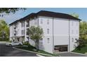 Apartment building showcasing the side view with parking and landscaping at 1000 Blair Ln # 1, Peachtree City, GA 30269
