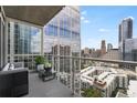 Enjoy the city views from this open-air balcony, perfect for relaxing or entertaining guests at 3325 Piedmont Ne Rd # 1801, Atlanta, GA 30305