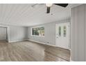 Spacious living room with hardwood floors and neutral walls at 1974 Skyview Cir, Douglasville, GA 30135