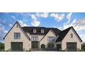 Charming two-story home with a brick facade, detailed trim, and a landscaped yard at 2013 Old Atlanta Rd, Cumming, GA 30041