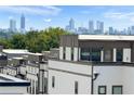 Townhomes offering city skyline views from rooftop terrace at 2141 Burnside Nw Dr, Atlanta, GA 30318