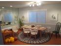 Bright dining room with wood table and chairs at 102 Cedar Chase Rd, Atlanta, GA 30324